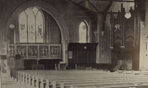 Liscard Congregational  interior