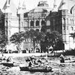 Boating lake at the Tower Ground